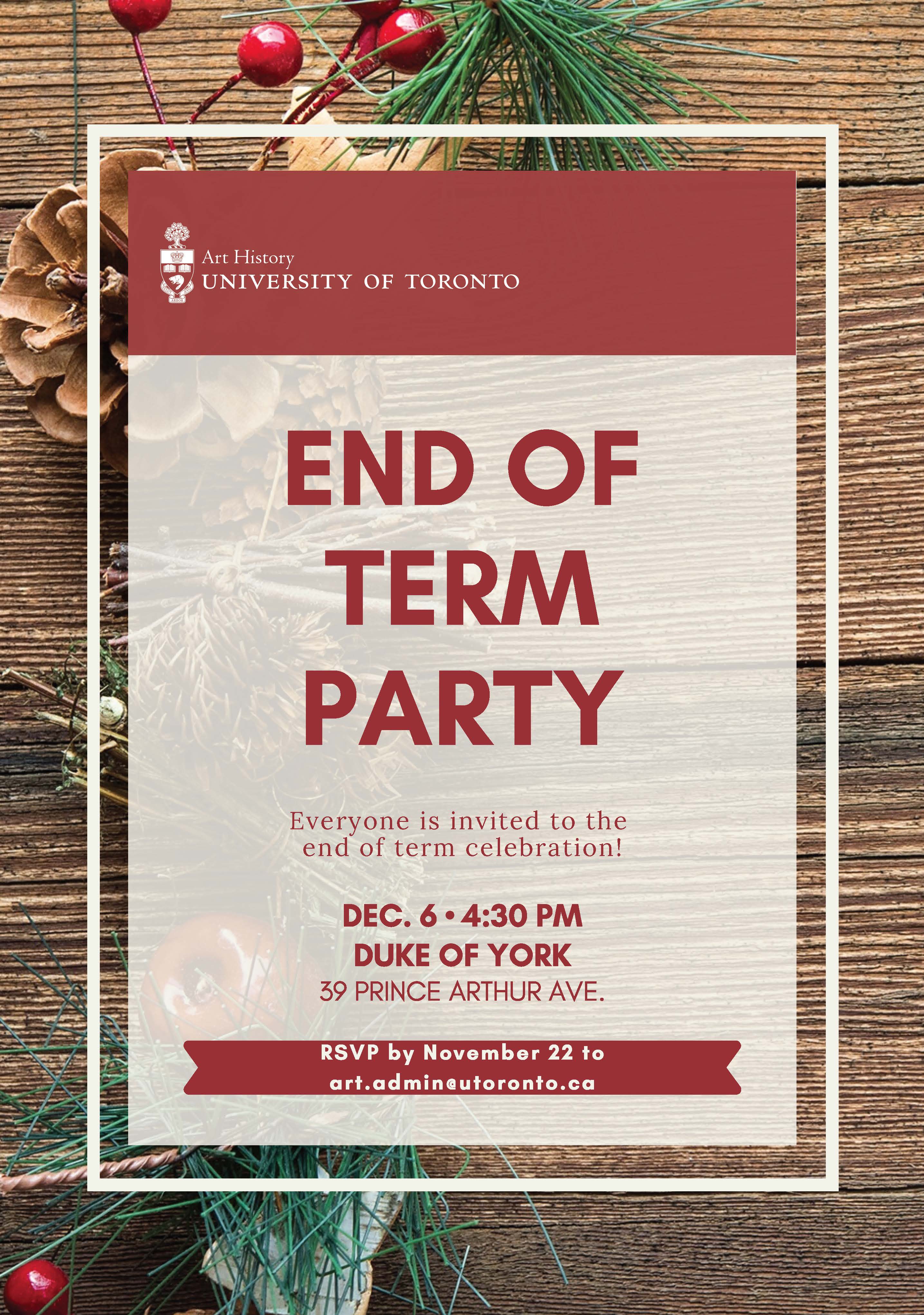 2019 End of Term Party