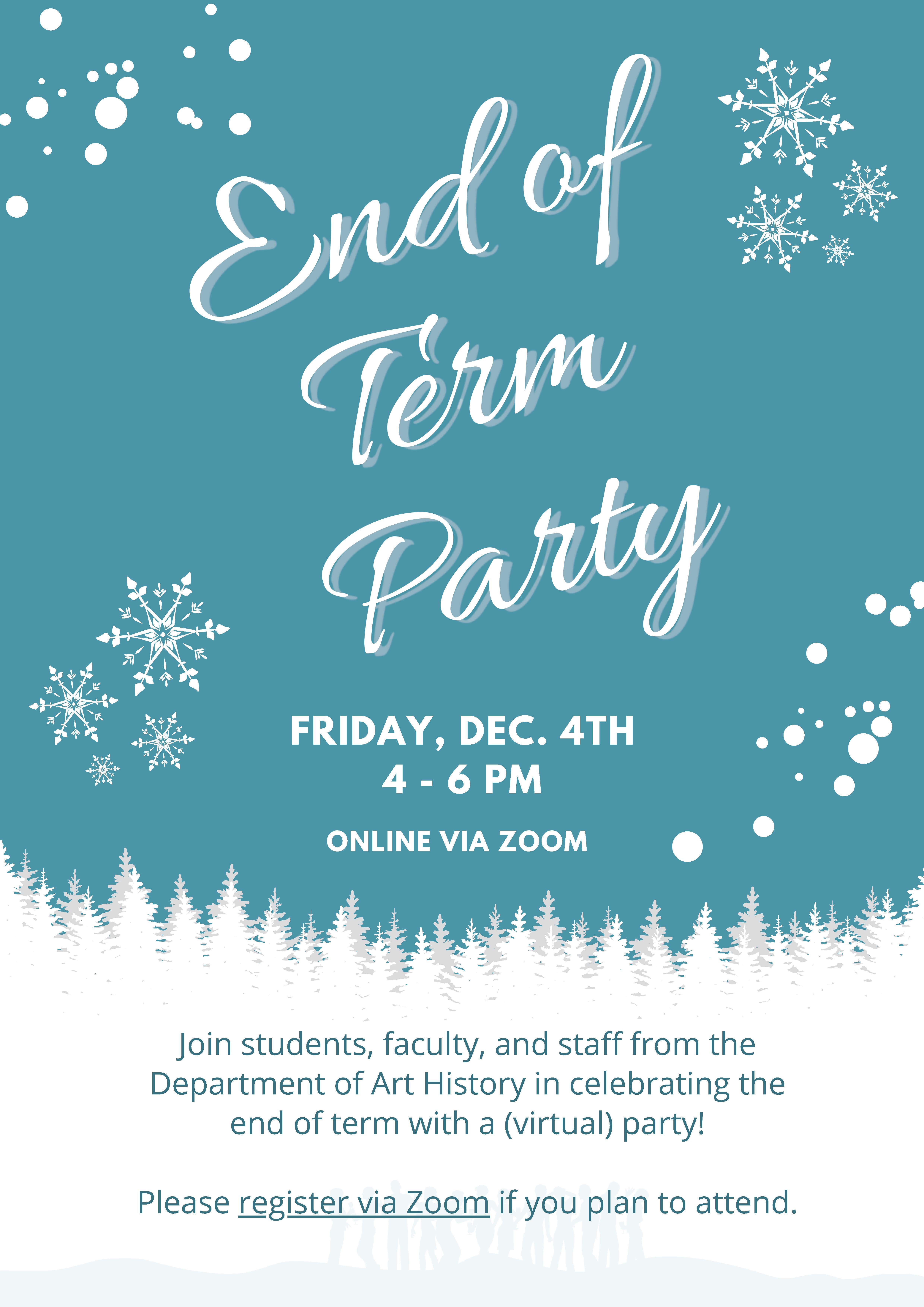 2020 End of Fall Term Party