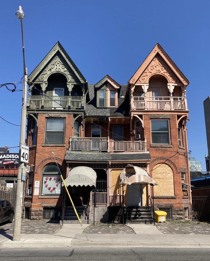 Two semi-detached houses, 9 &amp; 11 Spadina Rd