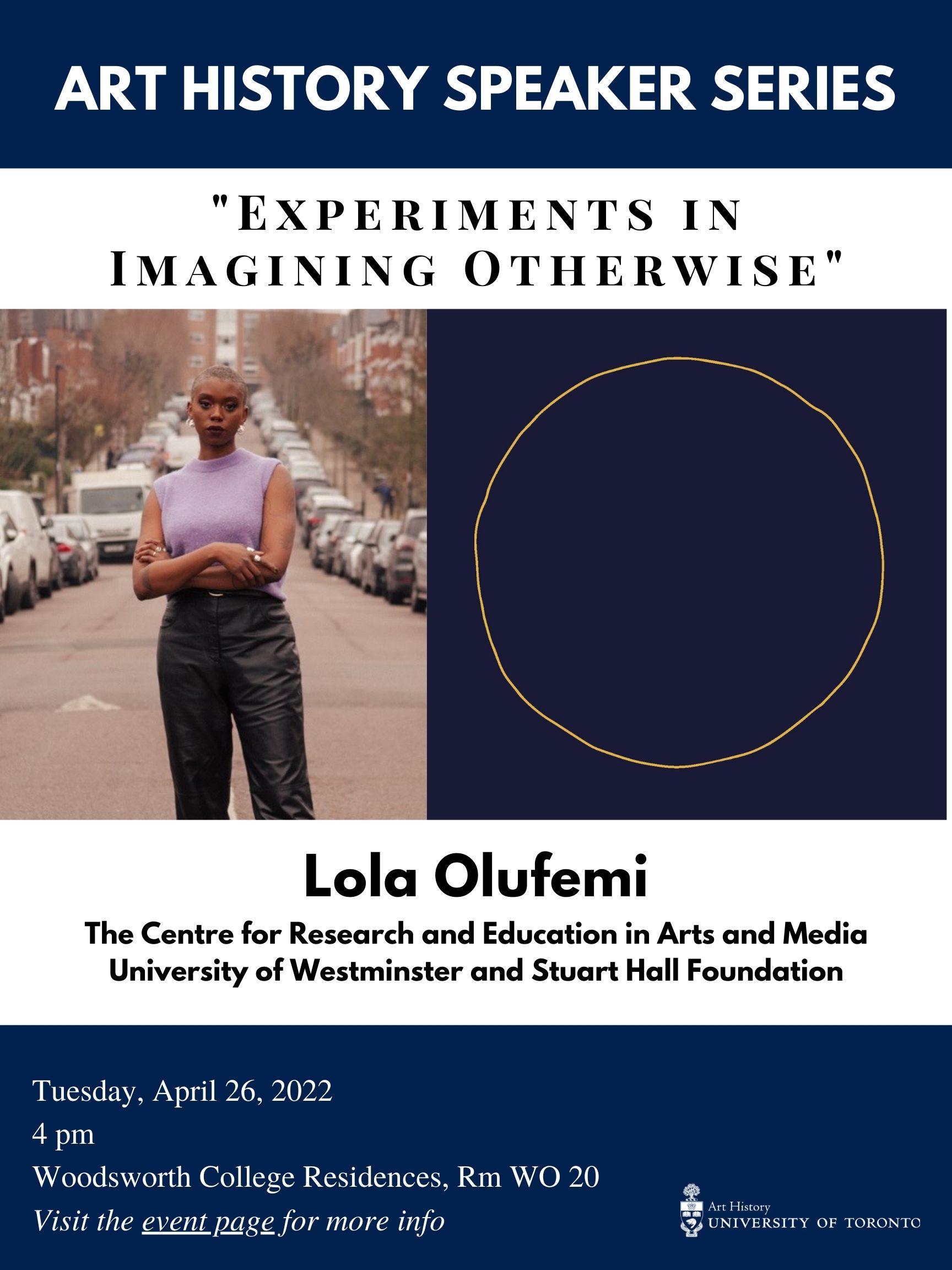 Lola Olufemi Guest Speaker Poster