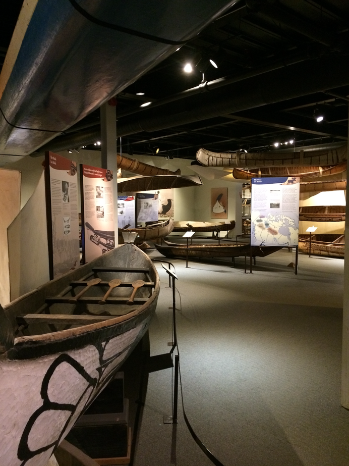 Interior of the Canadian Canoe Museum