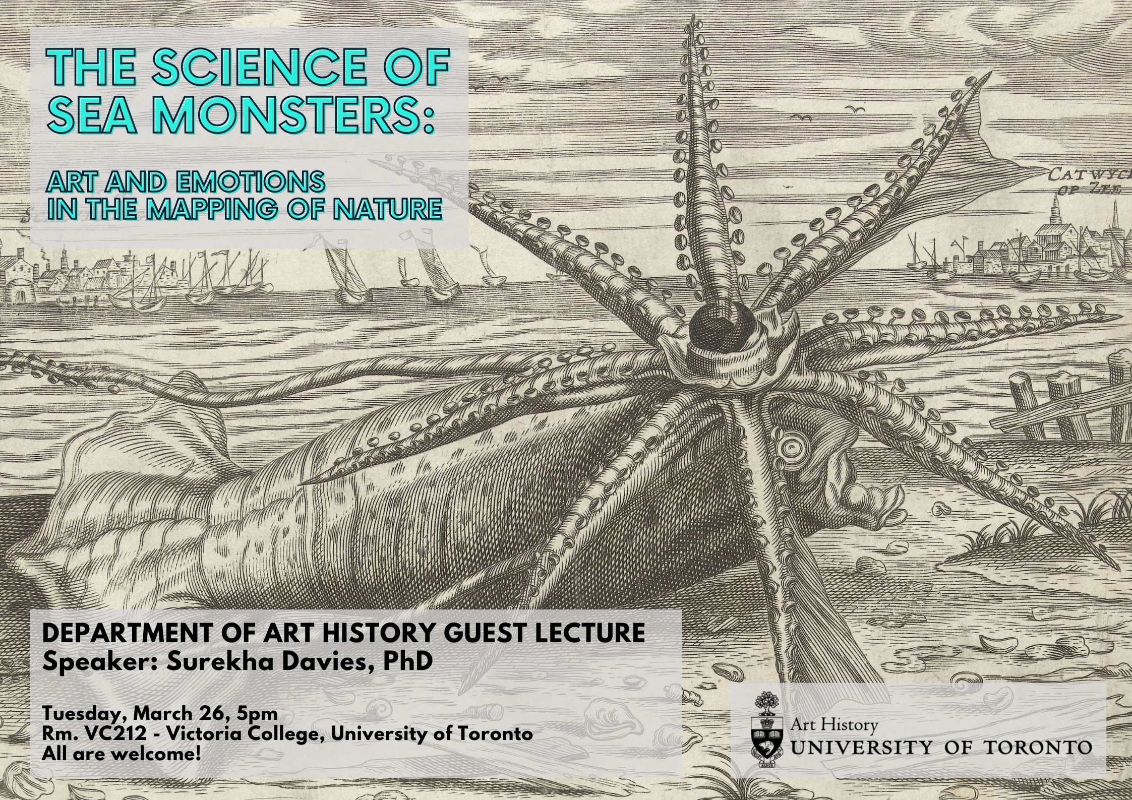 Davies Guest Lecture Poster Science of Sea Monsters