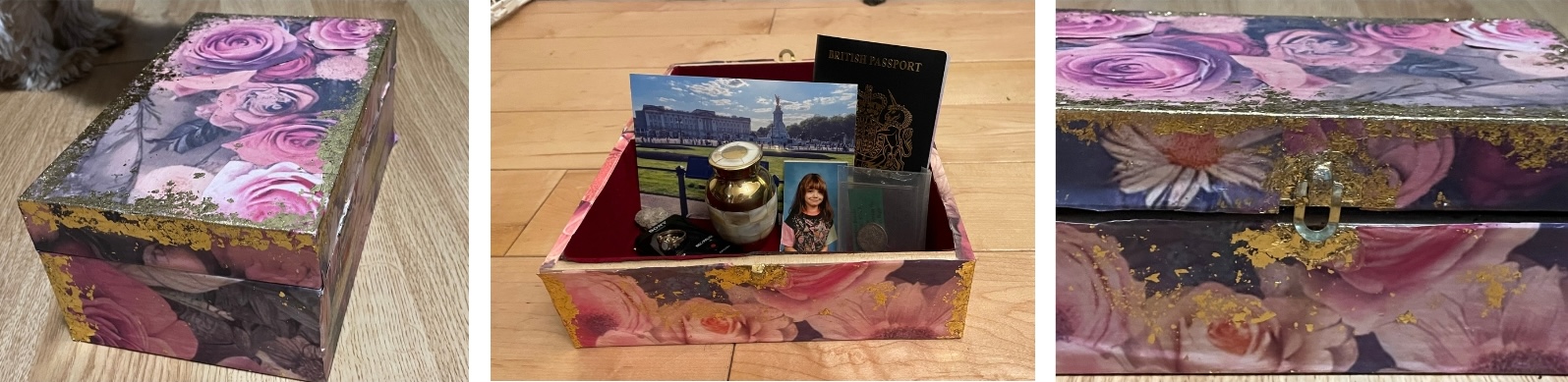 Rebecca Zifarellie reliquary box