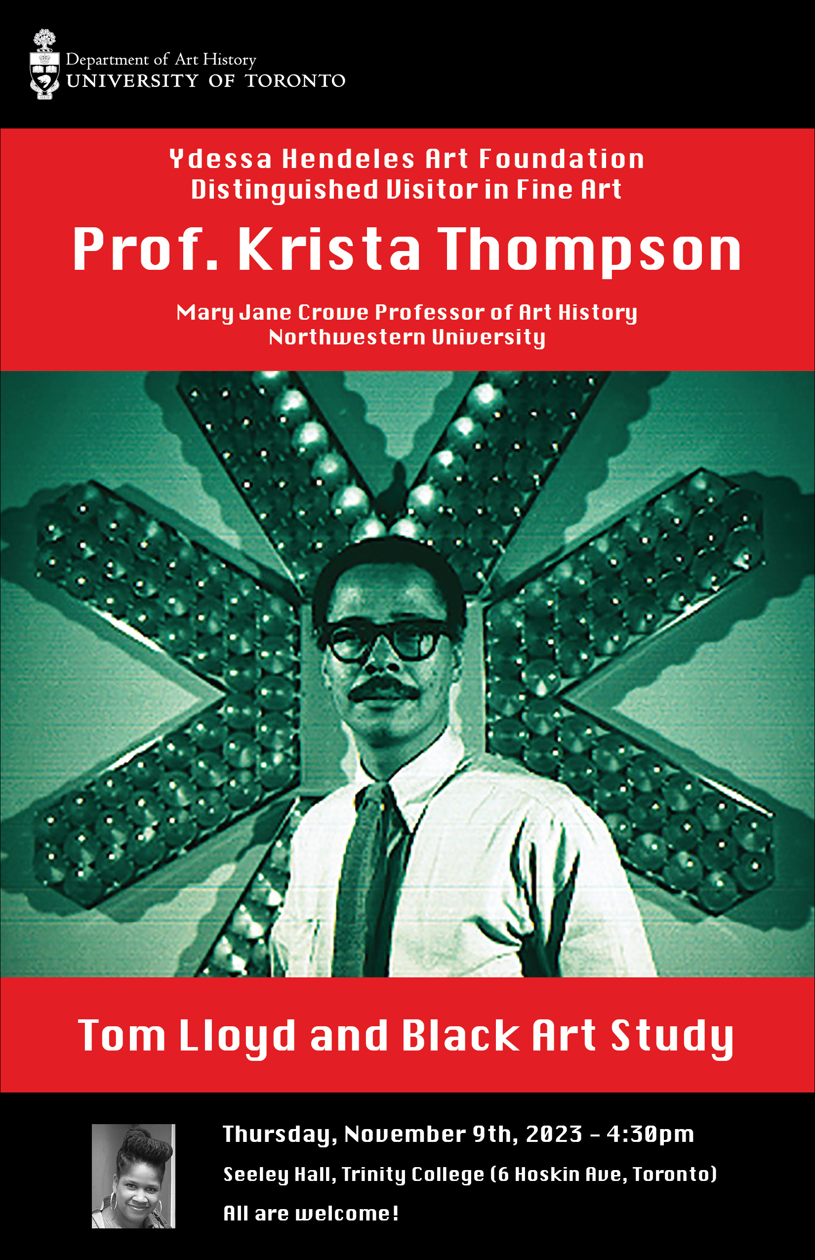 Hendeles Lecture Poster 2023 Krista Thompson