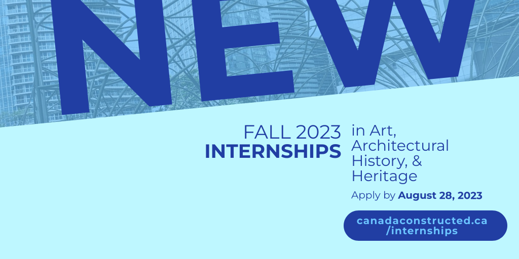 Fall 2023 Canada Constructed Internship Banner