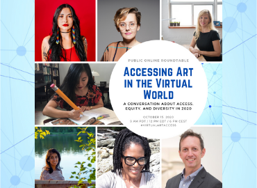 Accessing Art in a Virtual World