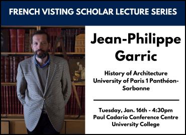 French Visiting Lecture Series January 2024 web image Jean-Philippe Garric