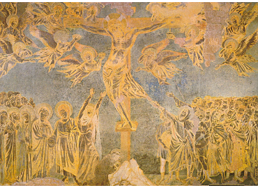 Image of Cimabue, Crucifixion, Assisi, S. Francesco, upper church, left transept