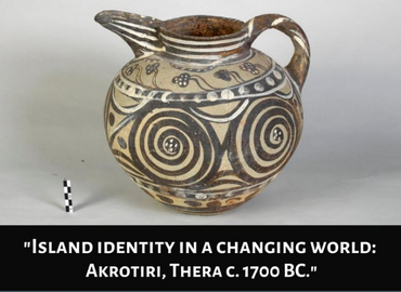 MACS Proseminar - Dr. Irene Nikolakopoulou: &amp;quot;Island Identity in a Changing World: Akrotiri, Thera c. 1700 BC.&amp;quot;