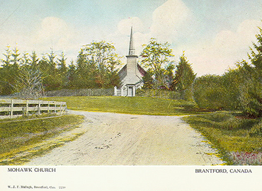 Mohawk Chapel Postcard